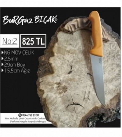 KASAP SERİSİ BOĞAZLAMA BIÇAĞI