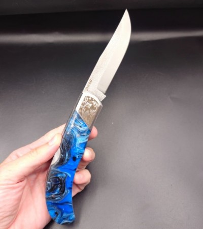 N690 KİLİTLİ ÇAKI ARMUT GRAVÜR BALÇAKLI