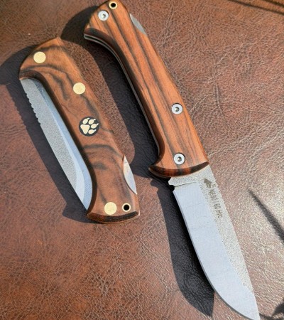 N690 KİLİTLİ ÇAKI CEVİZ 18CM ;(ADET FIYATIDIR)