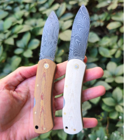 DAMASCUS KİLİTLİ ÇAKI G-10 KABZA (adet fıyatıdır renk secınız)